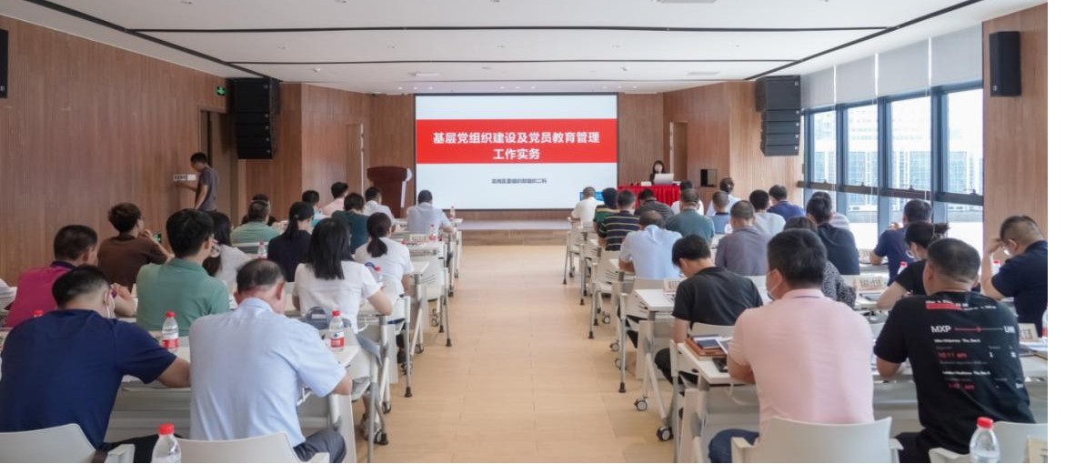 “头雁领航筑堡垒 党建铸魂促发展”——园山街道“两新”组织提质赋能培训班在尊龙凯时技术圆满举办